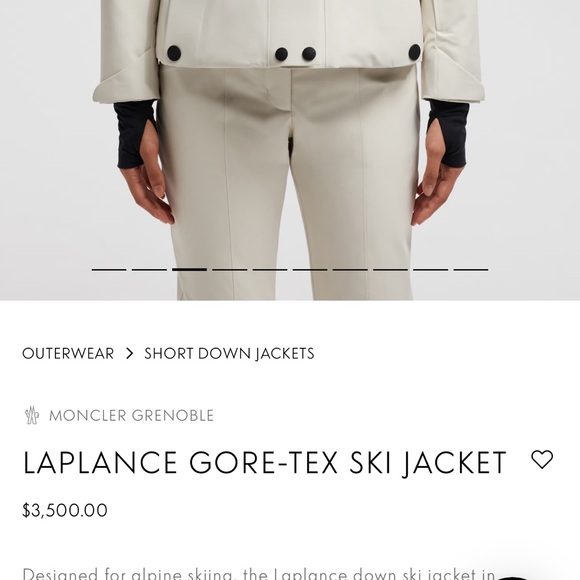 MONCLER GRENOBLE
LAPLANCE GORE-TEX SKI JACKET Small - Picture 3 of 10